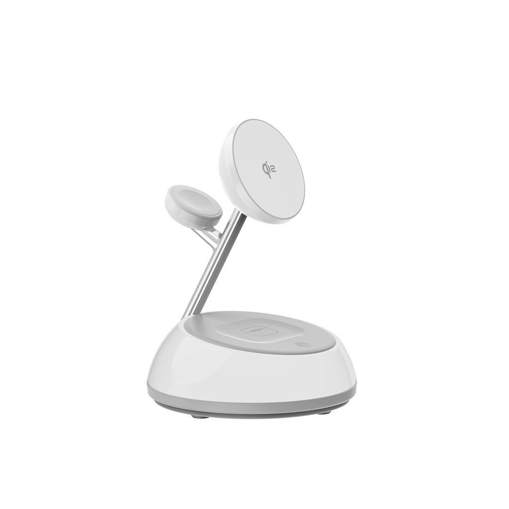 Estacion de carga WIWU 3 en 1 WI-W036 Blanco