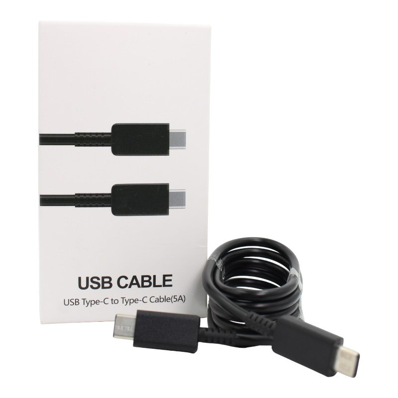 CABLE TIPO C - TIPO C 1M NEGRO