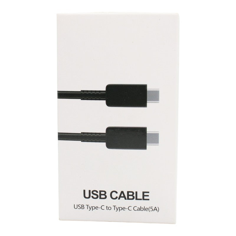 CABLE TIPO C - TIPO C 1M NEGRO