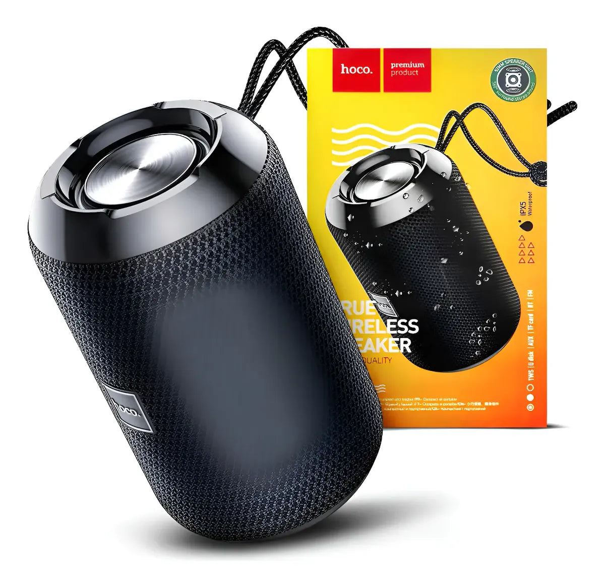 PARLANTE BLUETOOTH HOCO HC1 NEGRO