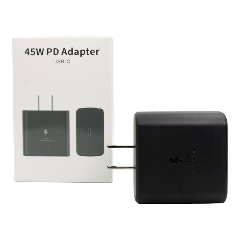 ADAPTADOR UNIVERSAL 45W USB - C NEGRO