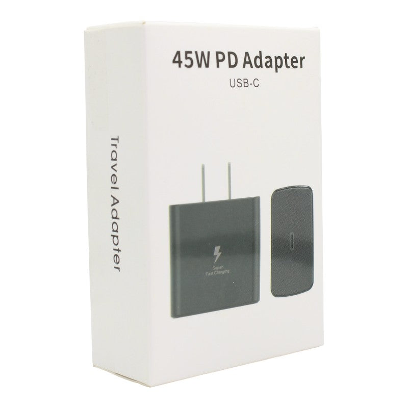 ADAPTADOR UNIVERSAL 45W USB - C NEGRO