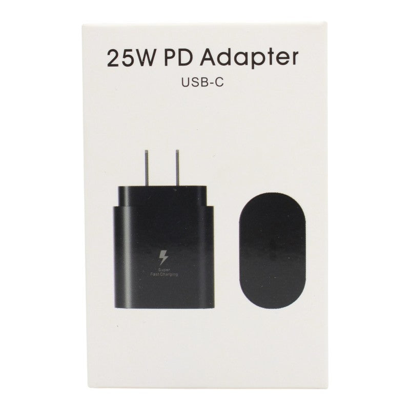 ADAPTADOR UNIVERSAL 25W USB - C NEGRO