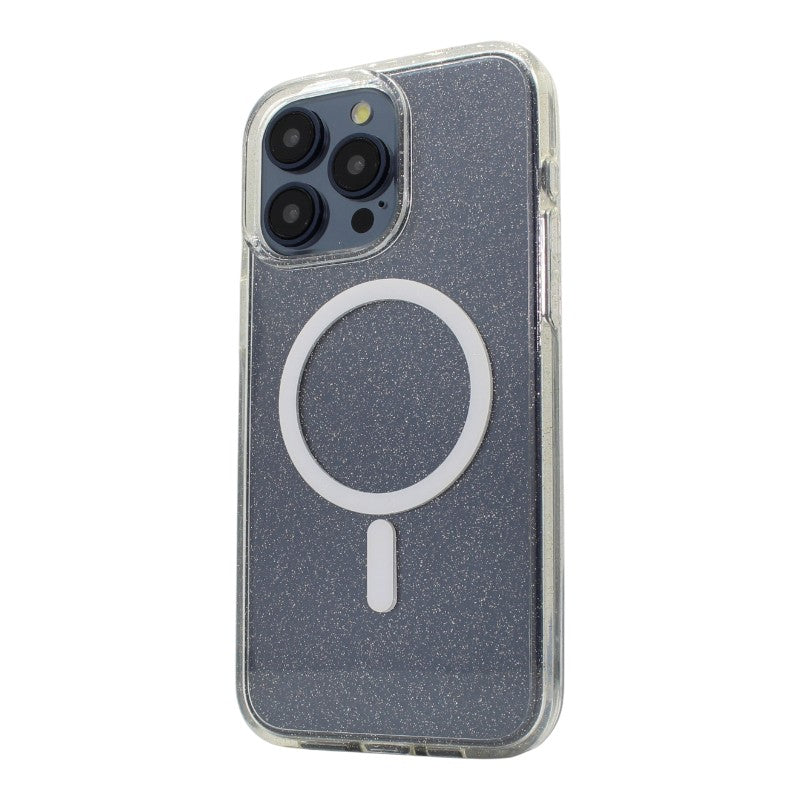 CASE INVOGA MAGSAFE IPHONE - TRANSPARENTE-BRILLO