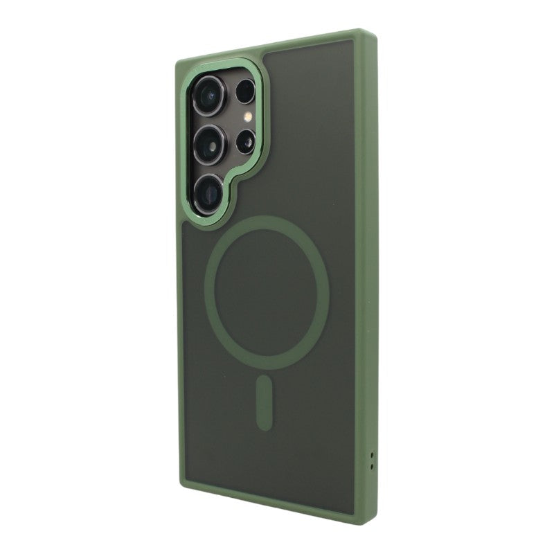 CASE INVOGA AHUMADO MAGSAFE SAMSUNG - VERDE MILITAR