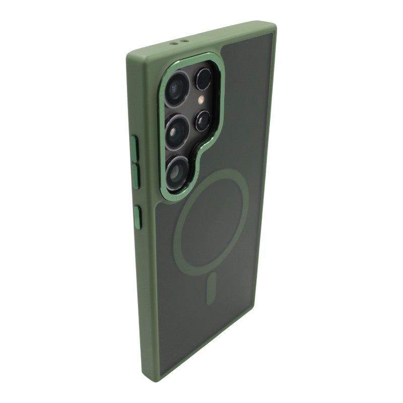 CASE INVOGA AHUMADO MAGSAFE SAMSUNG - VERDE MILITAR