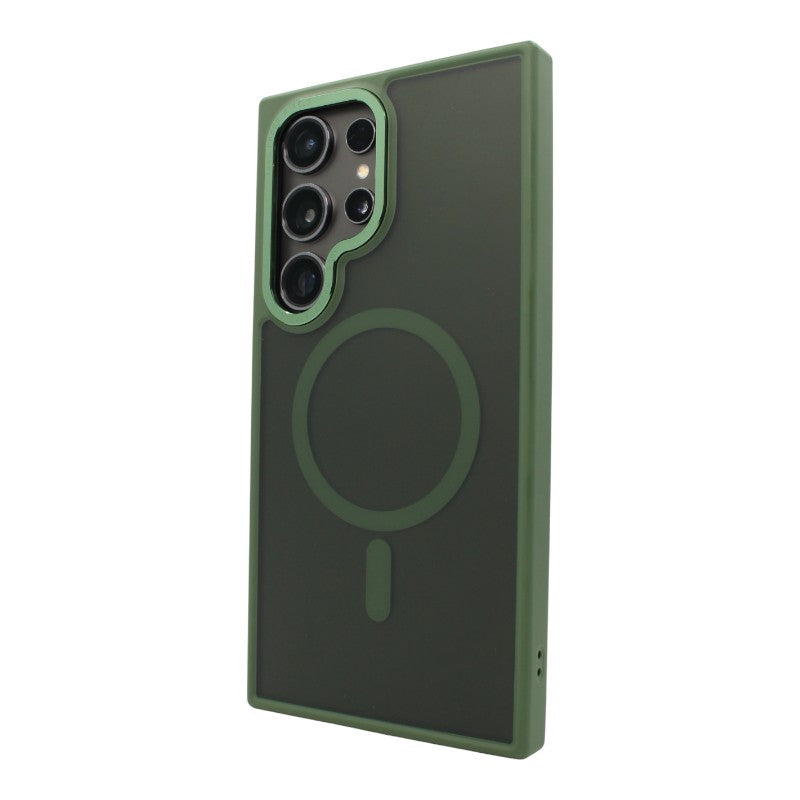 CASE INVOGA AHUMADO MAGSAFE SAMSUNG - VERDE MILITAR