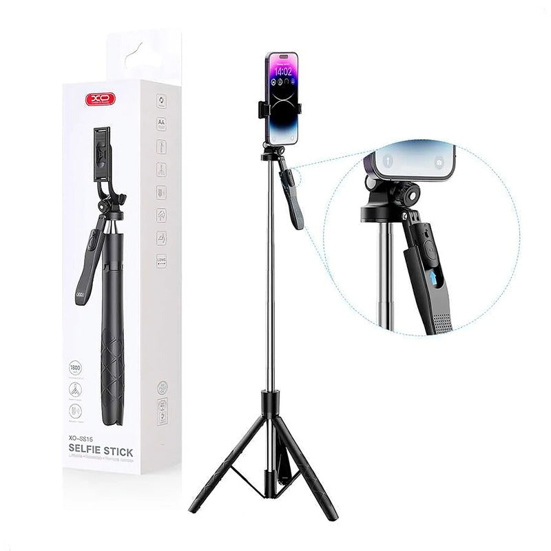 SELFIE STICK XO-SS15 1.8M NEGRO