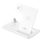 BASE DE CARGA MAGNETICA 4 EN 1 XO-WX033 BLANCO