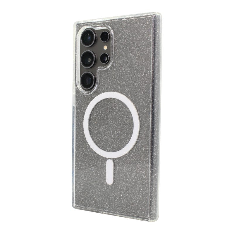 CASE INVOGA MAGSAFE SAMSUNG - TRANSPARENTE-BRILLO