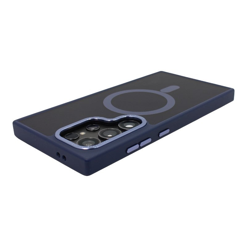 CASE INVOGA AHUMADO MAGSAFE SAMSUNG - AZUL OSCURO