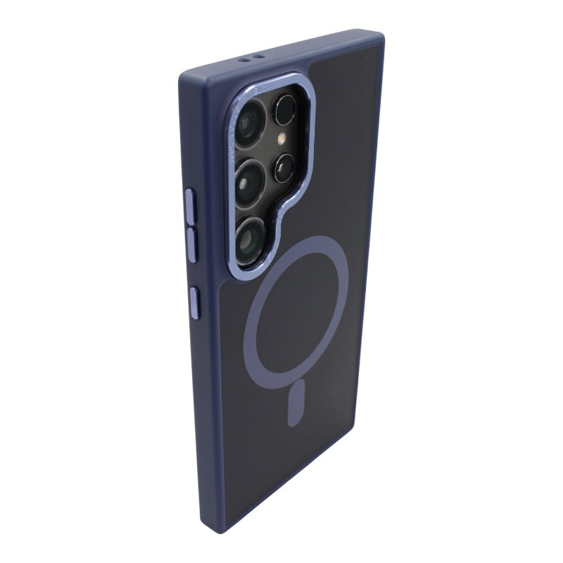 CASE INVOGA AHUMADO MAGSAFE SAMSUNG - AZUL OSCURO