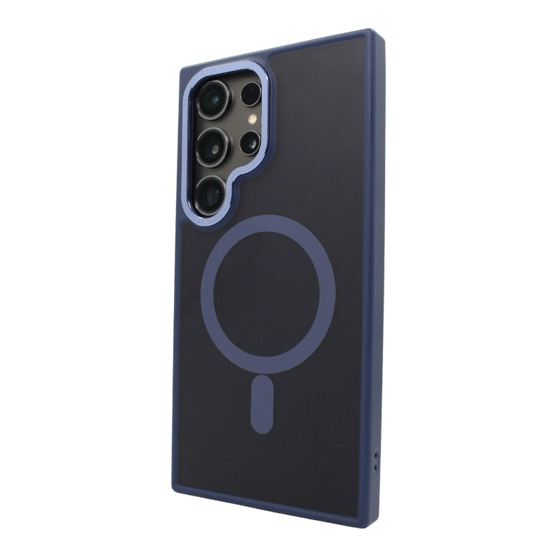 CASE INVOGA AHUMADO MAGSAFE SAMSUNG - AZUL OSCURO