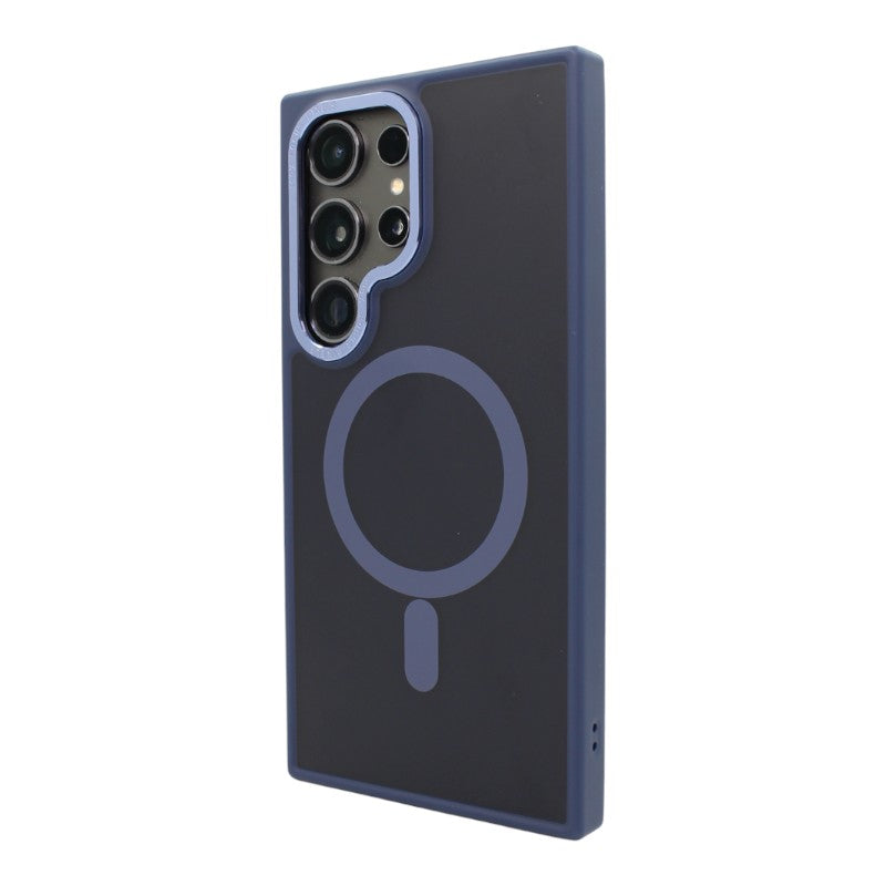 CASE INVOGA AHUMADO MAGSAFE SAMSUNG - AZUL OSCURO