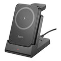 BASE DE CARGA MAGNETICA 3 EN 1 HOCO J149 5000 mAh (15w) NEGRO