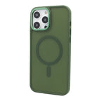 CASE INVOGA AHUMADO MAGSAFE IPHONE - VERDE MILITAR