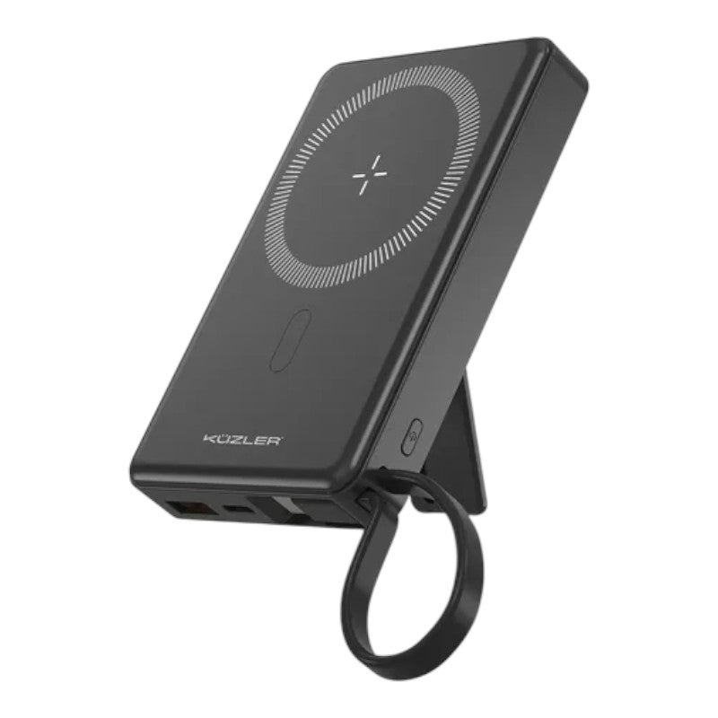 POWER BANK MAGNETICO KUZLER 10000mAh (15W) NEGRO