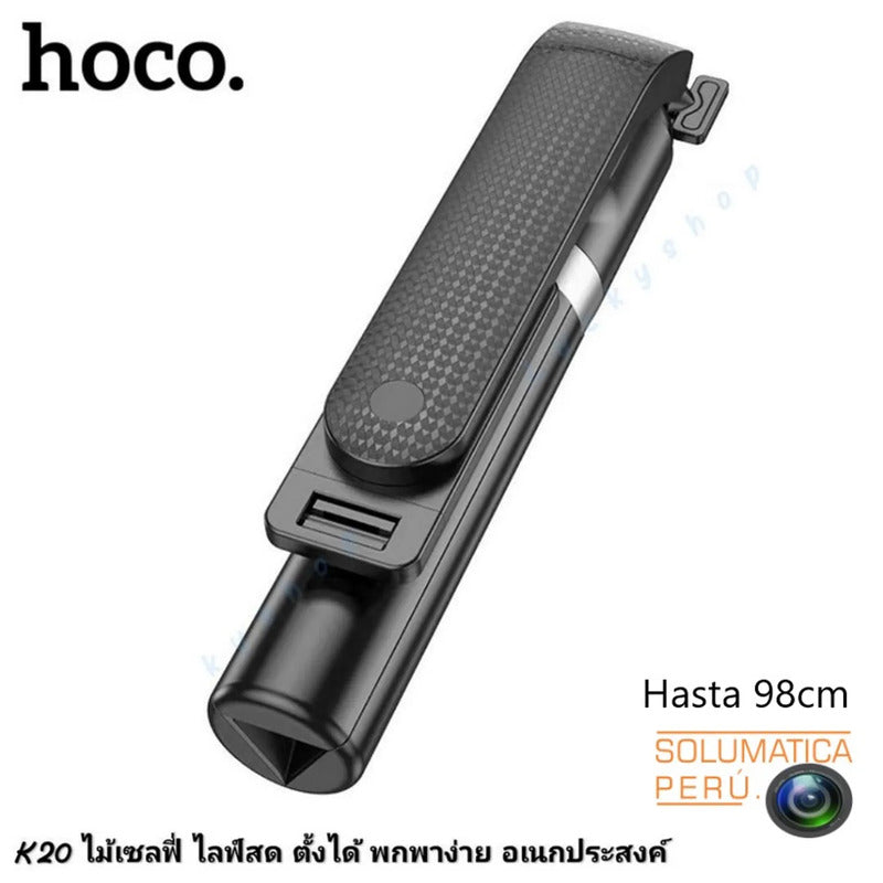 SELFIE STICK HOCO K20 98cm NEGRO