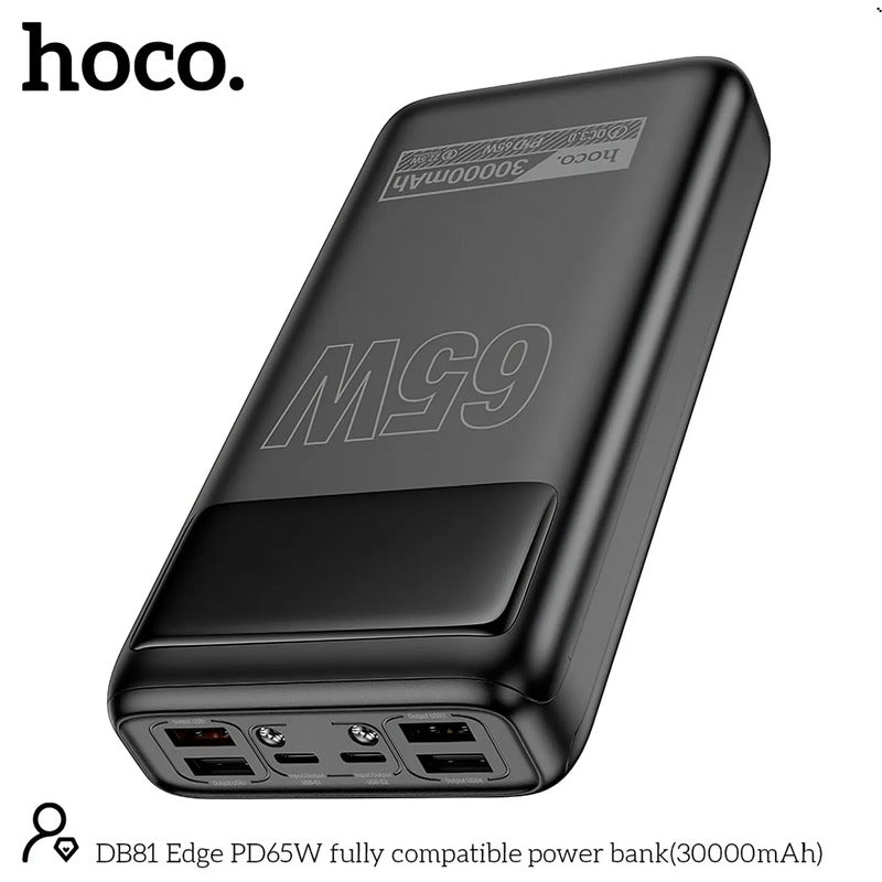 POWER BANK HOCO DB81 30000mAh (65w) NEGRO