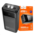 POWER BANK HOCO DB81A 50000mAH (65w) NEGRO