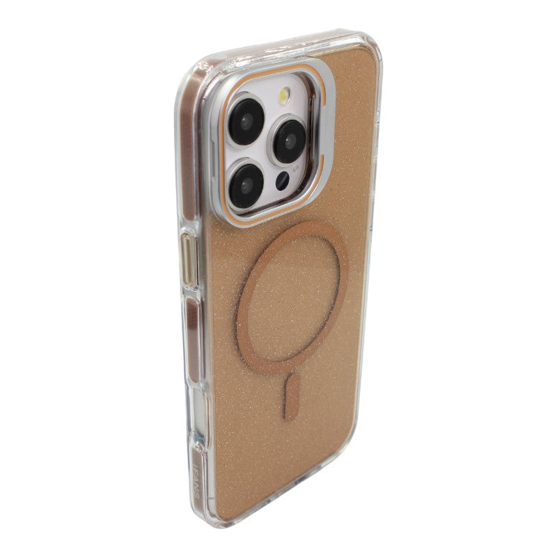 CASE INVOGA IP112 IPHONE - BRILLO DORADO