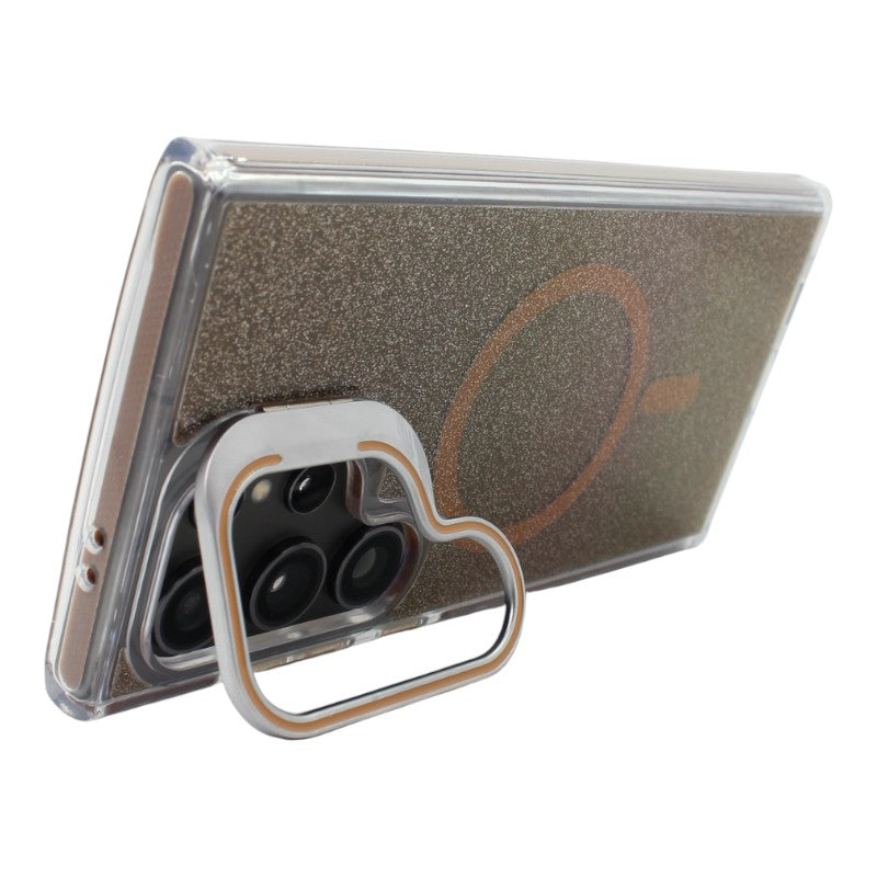 CASE INVOGA IP112 SAMSUNG - BRILLO DORADO