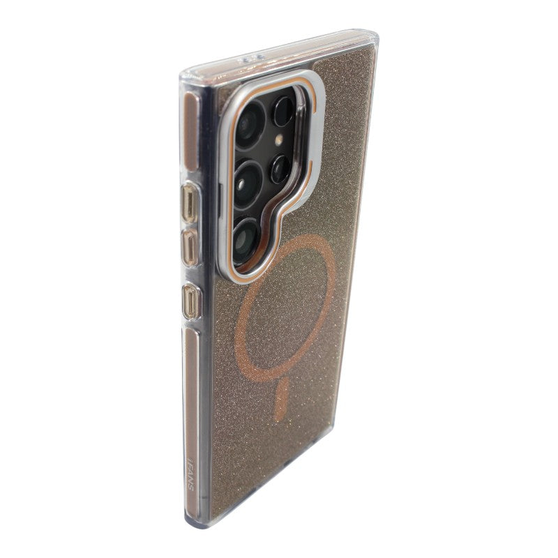CASE INVOGA IP112 SAMSUNG - BRILLO DORADO