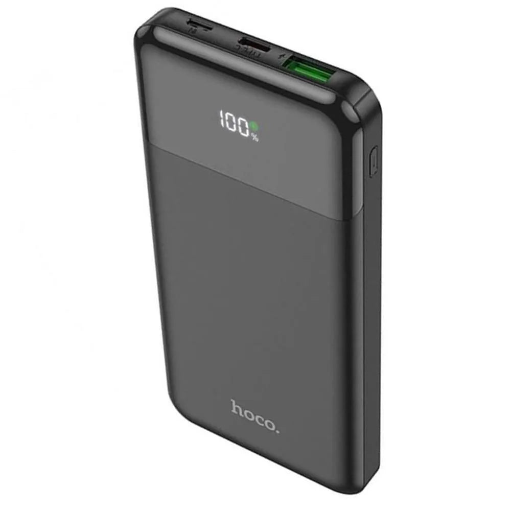 Power Bank Hoco J102 Cargador Portatil 10000 mAh 20w  NEGRO
