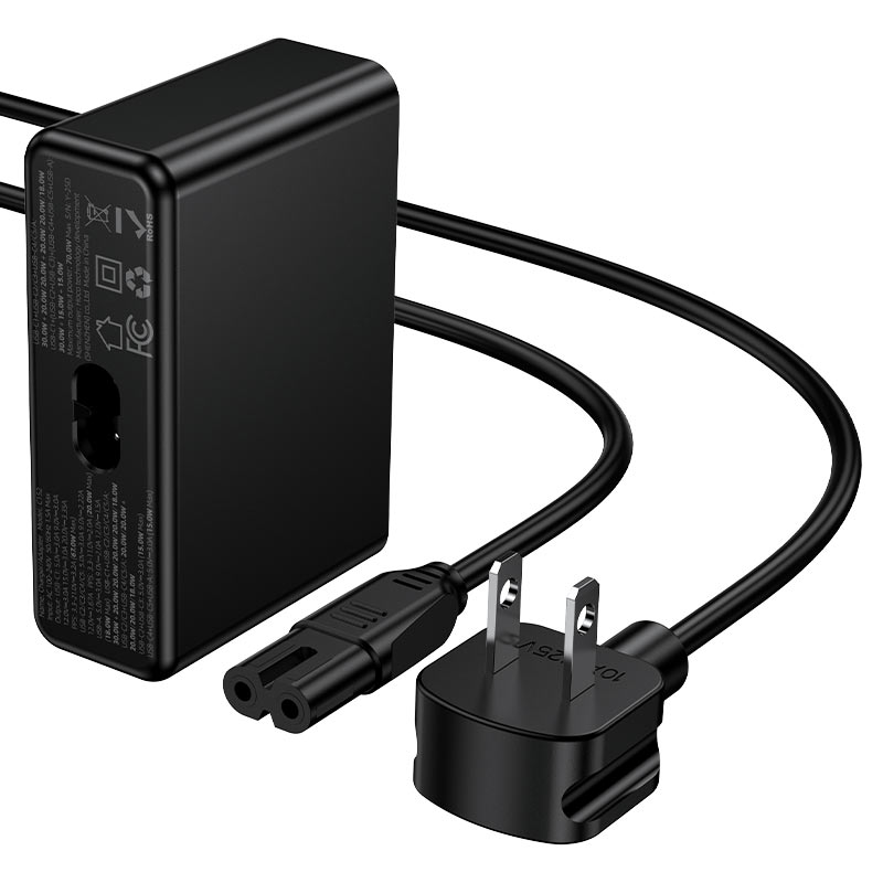 CARGADOR UNIVERSAL 6 EN 1 HOCO C152 70W NEGRO