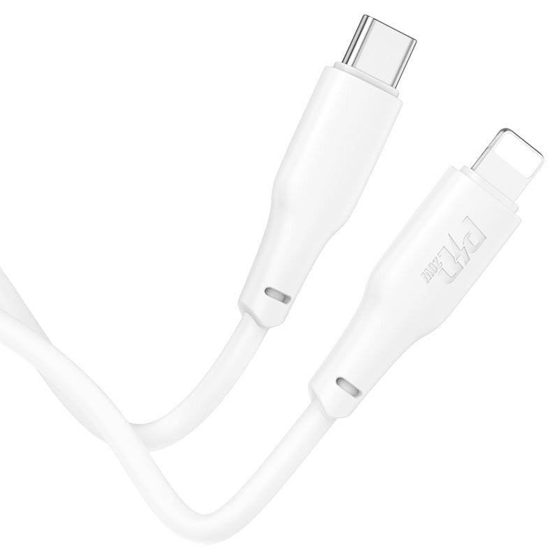 Cable USB-C a Lightning 2 metros 20W Hoco X93 Blanco