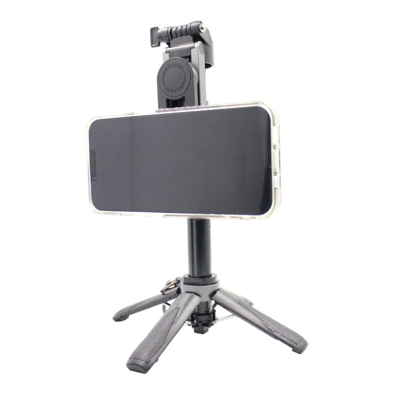 SELFIE TRÍPODE CON SOPORTE MAGNÉTICO PARA CELULAR P15 MINI NEGRO