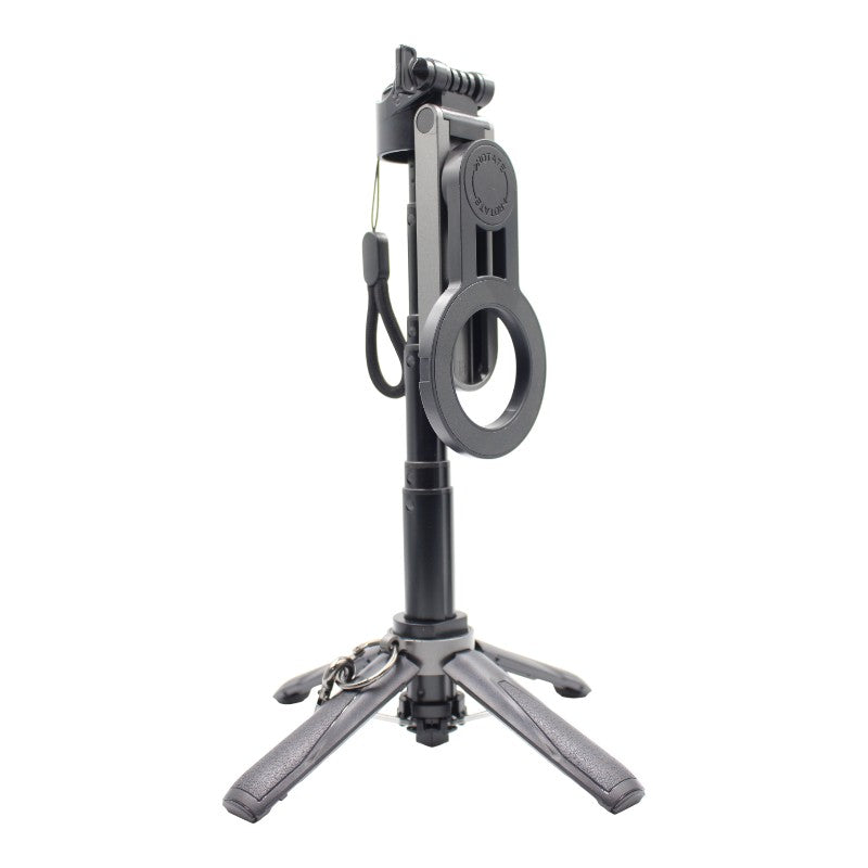SELFIE TRÍPODE CON SOPORTE MAGNÉTICO PARA CELULAR P15 MINI NEGRO