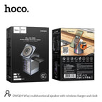 CARGADOR INALAMBRICO ALL IN ONE - ALARMA - PARLANTE - DWQ04