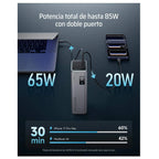 POWER BANK CUKTECH PB200 20000mAh (85w) SILVER