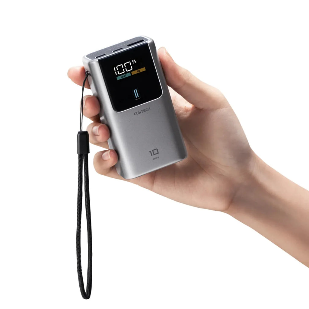 POWER BANK CUKTECH PB1055 10000 mAh (55w) SILVER