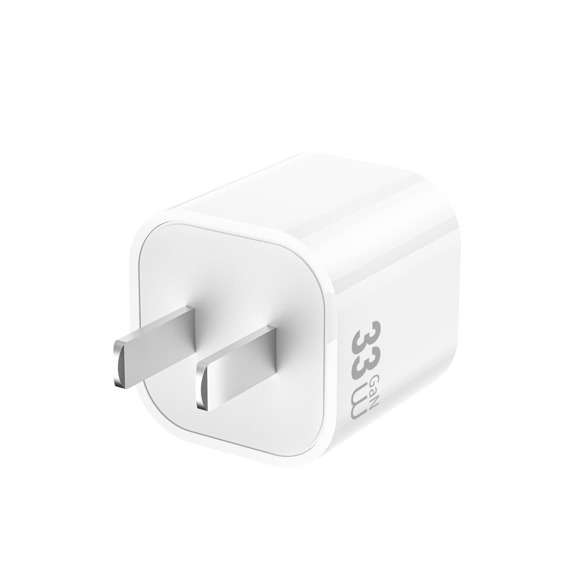 Cargador WIWU WI-G018 33W USB-C con cable tipo C-C blanco