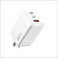 Cubo WIWU 67W 2C+A GaN Fast Charger Wi-G026 blanco