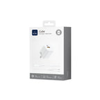 Cargador wiwu WI-G018 33W USB-C con cabe tipo C-L blanco
