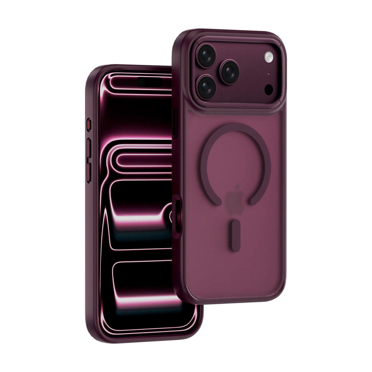 Case WIWU Armor Pro FGG-012 Dark Cherry