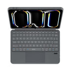 Funda con Teclado Inteligente WiWU MK-005 3 in 1 Grey