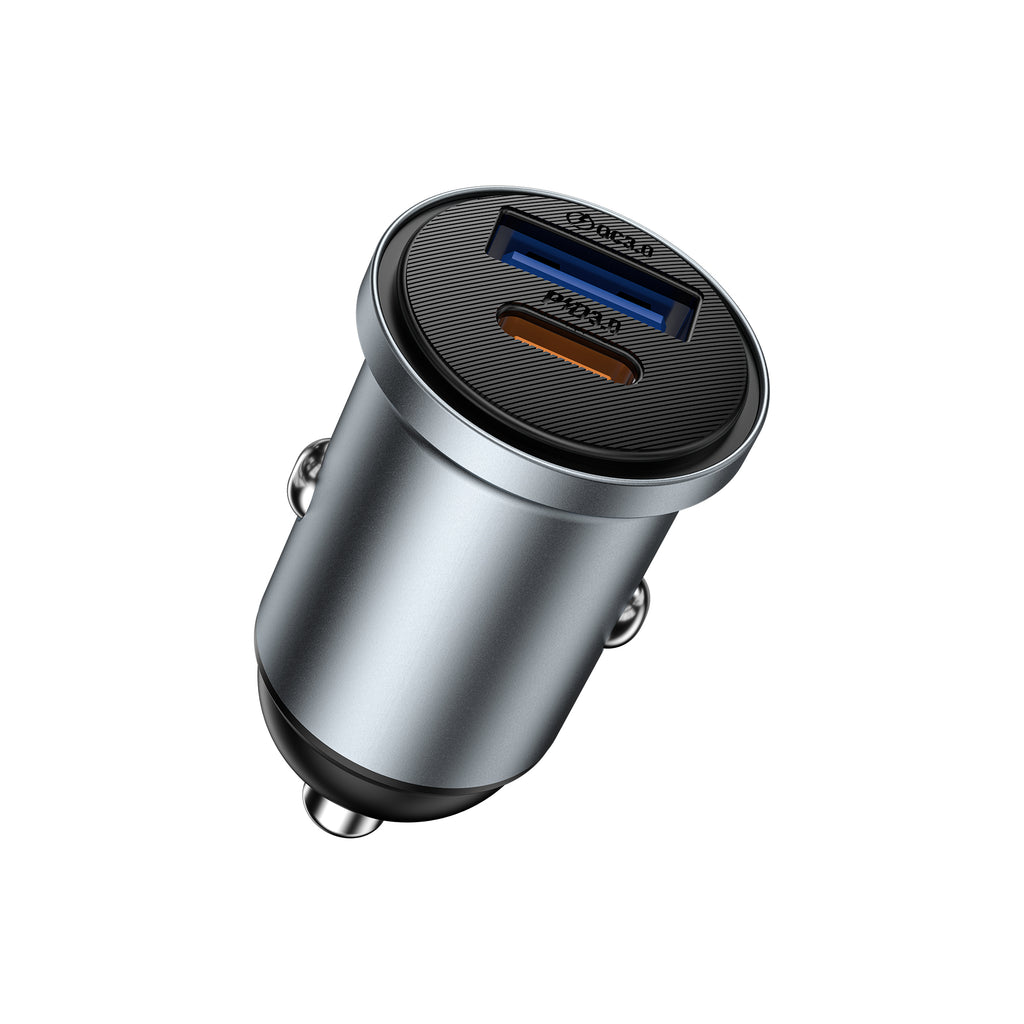 Cargador de Auto WiWU Nano Lite WI-CC030 Gray