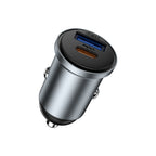 Cargador de Auto WiWU Nano Lite WI-CC030 Gray