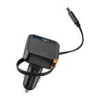 Cargador Rápido para Auto WiWU Helix WI-CC033 Black