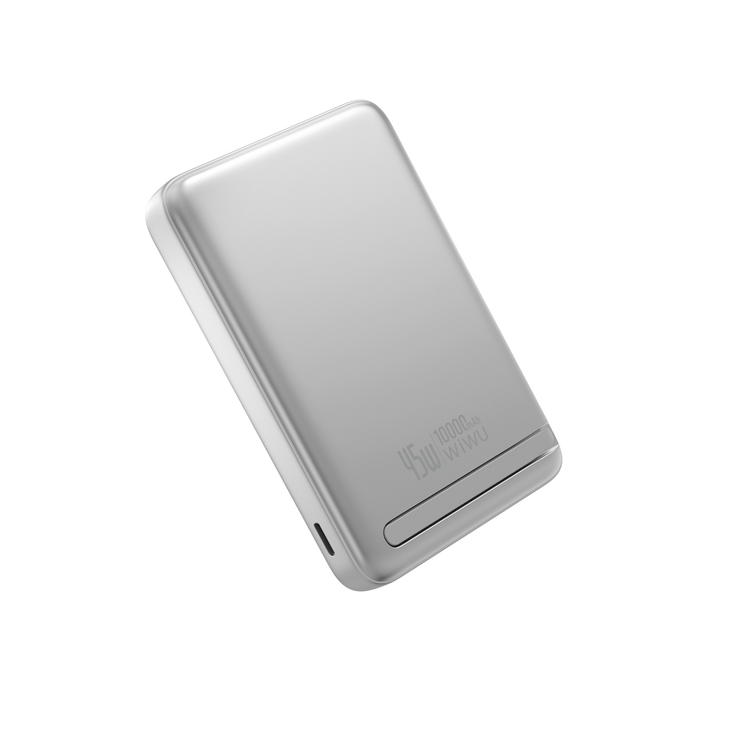Power Bank Magnética WiWU Mag Pro Qi2 Wi-P090 10000mAh Silver