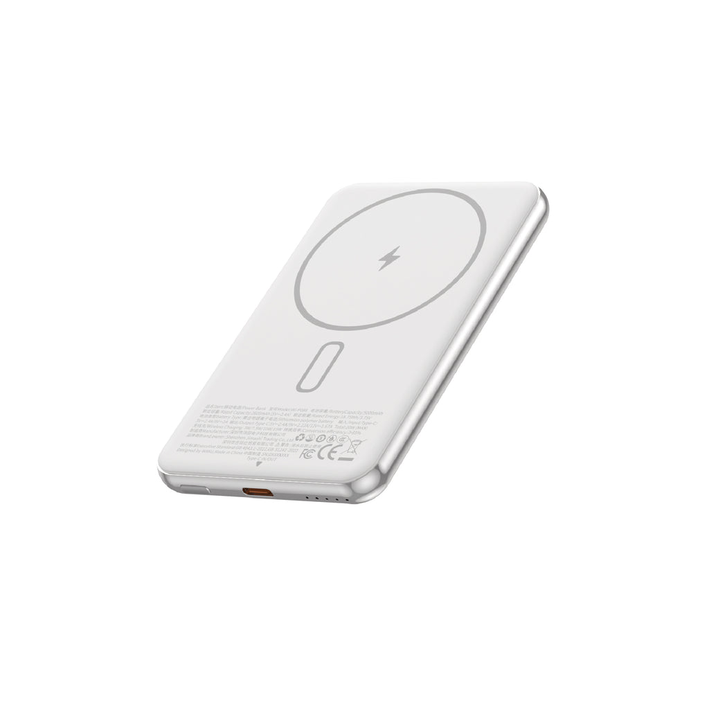 Power Bank Magnética WiWU Silver Seraph 5000mAh WI-P088