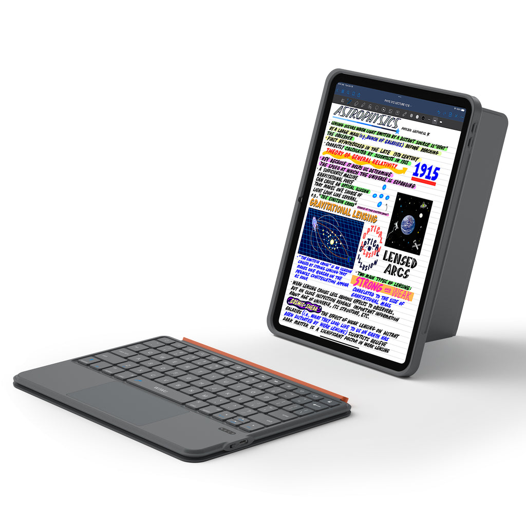 Funda con Teclado Inteligente WiWU MK-005 3 in 1 Grey
