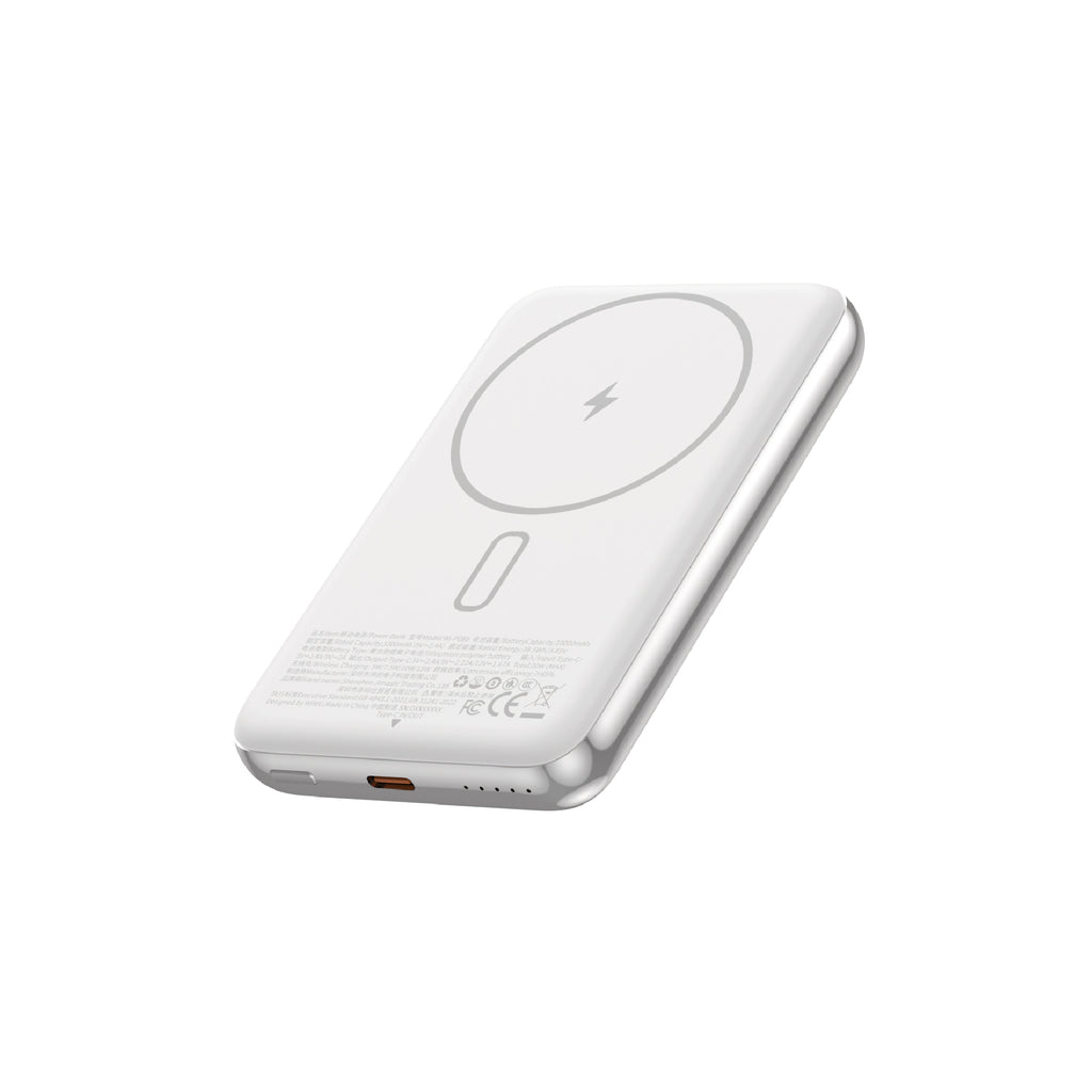 Power Bank Magnética WiWU Silver Seraph 10000mAh (WI-P089)