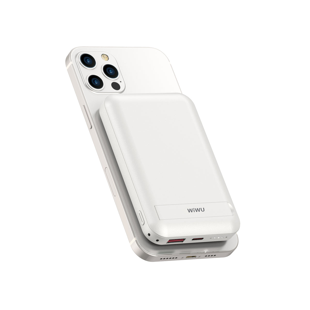 Power Bank Magnética WiWU Snap Cube SC1000WHT 10000mAh