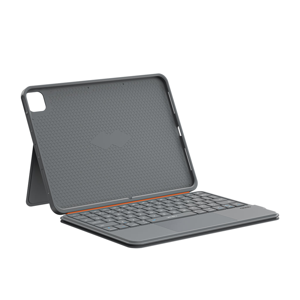 Funda con Teclado Inteligente WiWU MK-005 3 in 1 Grey