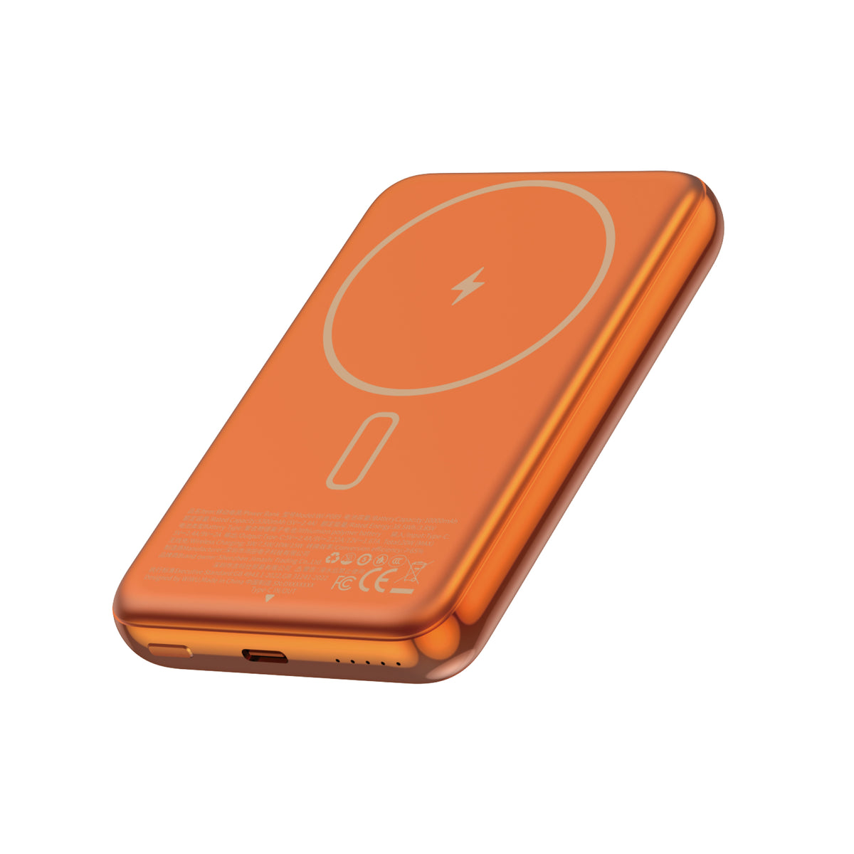 Power Bank Magnética WiWU Silver Seraph 10000mAh (WI-P089)